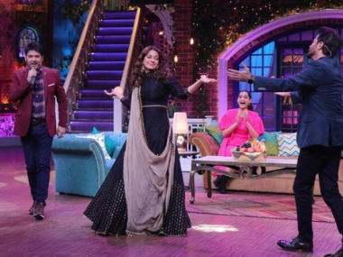 Juhi Chawla takes a dig at Kapil Sharma's newfound punctuality, dubs it 'The Ginni Effect' Juhi Chawla takes a dig at Kapil Sharma's newfound punctuality, dubs it 'The Ginni Effect'