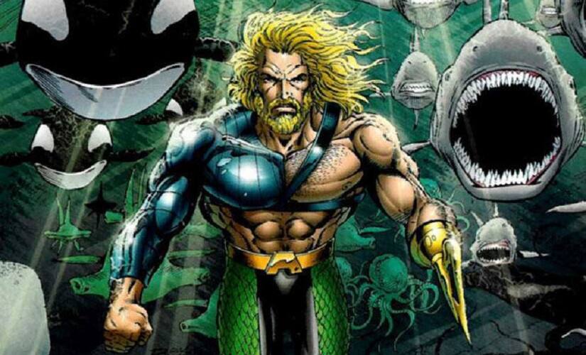 To be fair, if I looked that good, all sea life would probably do my bidding too. | DC Comics