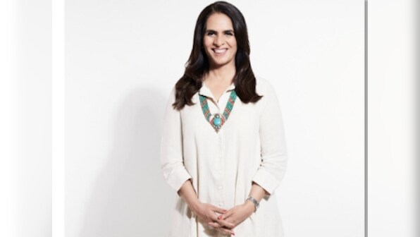 Anita Dongre on her feminine silhouettes: A woman doesn't need to wear pants to show she's the boss