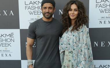 Farhan Akhtar, Geeta Phogat, Tilottama Shome attend Day 3 at Lakme Fashion Week Summer/Resort 2019