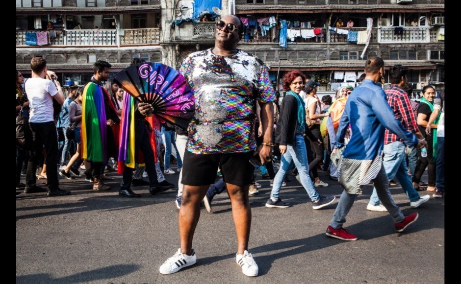 Traversing through Nana chowk, Opera House and Kennedy Bridge, around 15,000 participants — members of Mumbai’s LGBTQ community and also visitors from other parts of the country — collectively celebrated the the Supreme Court judgement decriminalising homosexuality. Photo by Sahil Jagasia for Firstpost Traversing through Nana chowk, Opera House and Kennedy Bridge, around 15,000 participants — members of Mumbai’s LGBTQ community and also visitors from other parts of the country — collectively celebrated the the Supreme Court judgement decriminalising homosexuality. Photo by Sahil Jagasia for Firstpost