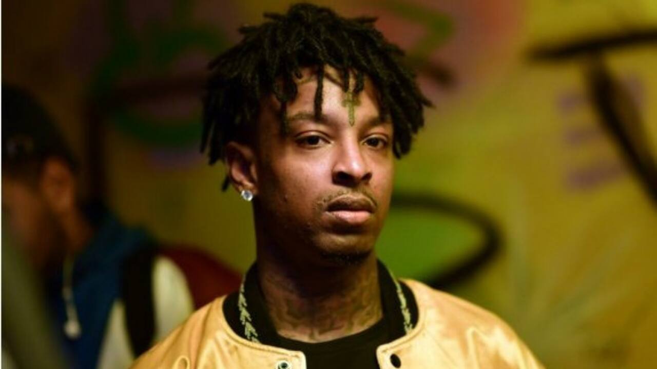 21 Savage. Twitter/@NaijaCelebBlog 