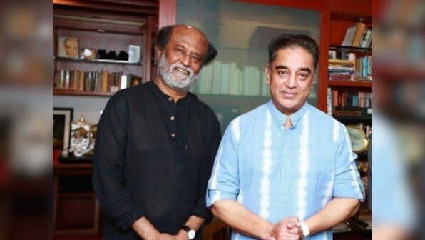 Rajinikanth meets Kamal Haasan, invites MNM chief for daughter Soundarya's wedding on 11 February