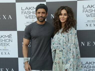 Farhan Akhtar, Shibani Dandekar to walk for designer Payal Singhal at Lakme Fashion Week 2019