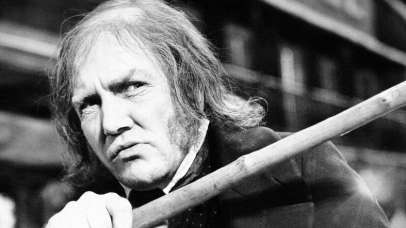 Albert Finney in Scrooge. The Associated Press/ R Dear