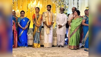 Rajinikanth's daughter Soundarya and Vishagan Vanangamudi's pre-wedding festivities begin with reception