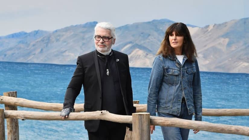 Virginie Viard, the late Karl Lagerfeld's closest collaborator for more than 30 years, will succeed him as Chanel's creative director. Image from Facebook