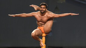 At the first-ever World Mallakhamb Championship, pros and novices rub shoulders in Mumbai