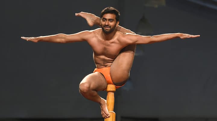 At the first-ever World Mallakhamb Championship, pros and novices rub shoulders in Mumbai
