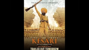 Kesari: Ahead of trailer release on 21 February, Akshay Kumar shares new poster of war drama