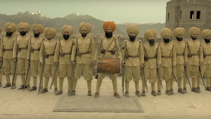 Still from Kesari trailer. YouTube screengrab