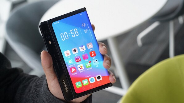 Oppo shows images of its foldable phone prototype online, skips on the details