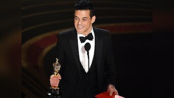 Oscars 2019: Rami Malek tumbles off stage following acceptance speech, paramedics rush to Best Actor's aid