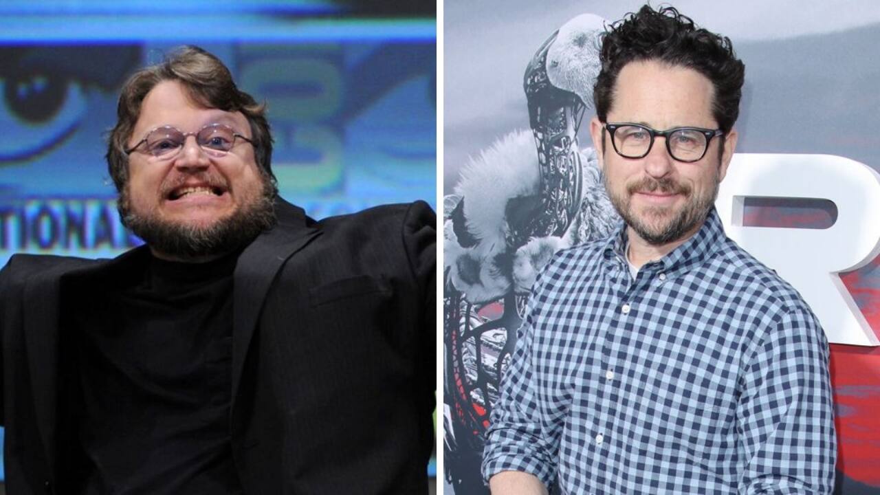 Guillermo del Toro (left), JJ Abrams. Images from Twitter