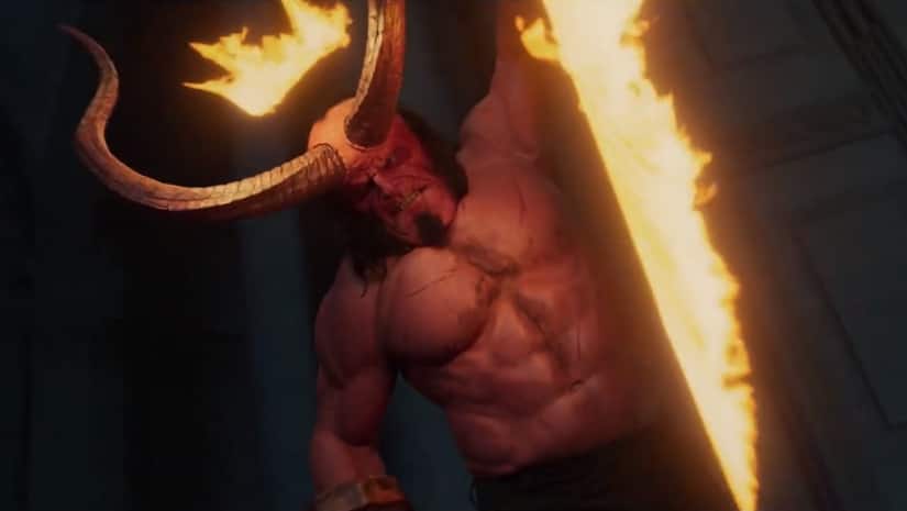 Hellboy trailer. YouTube screengrab