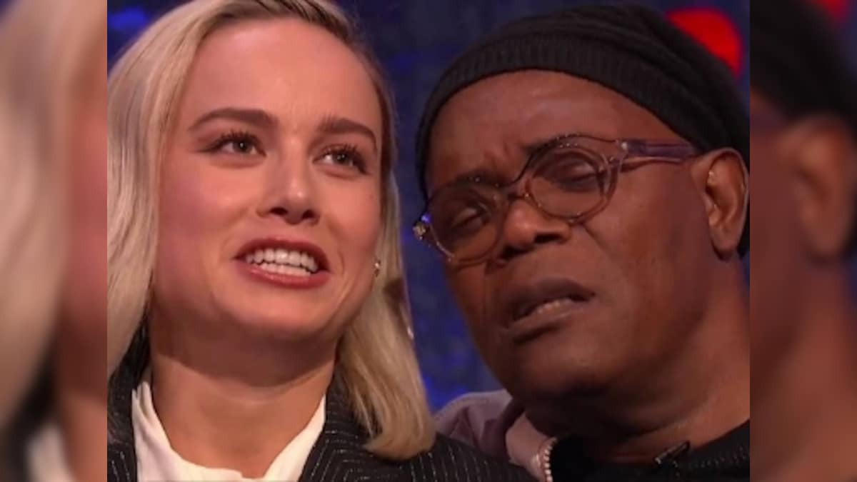 Watch: Captain Marvel's Brie Larson, Samuel Jackson parody Lady Gaga-Bradley Cooper's Oscars performance of Shallow