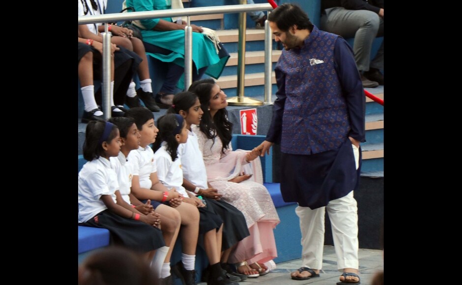 Younger son Anant Ambani at the launch event. Photo: Sachin Gokhale Younger son Anant Ambani at the launch event. Photo: Sachin Gokhale