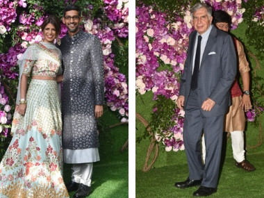 Akash Ambani-Shloka Mehta wedding: Sundar Pichai, Ratan Tata, Shah Rukh Khan, Rajinikanth attend grand ceremony Akash Ambani-Shloka Mehta wedding: Sundar Pichai, Ratan Tata, Shah Rukh Khan, Rajinikanth attend grand ceremony