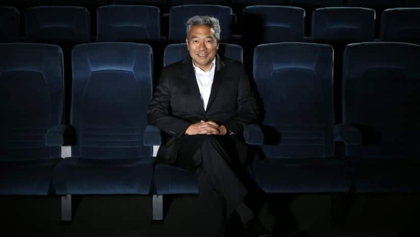 Warner Bros chairman and CEO Kevin Tsujihara. Image from The Associated Press/Jae C Hong