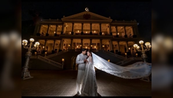 Sayyeshaa, Arya share first photos from their grand wedding; Allu Arjun, Farida Jalal, Anju Mahendru among guests