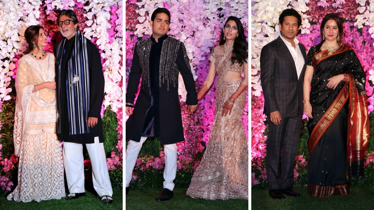 Akash Ambani-shloka Mehta Wedding Reception: Raj Thackeray, Amitabh 