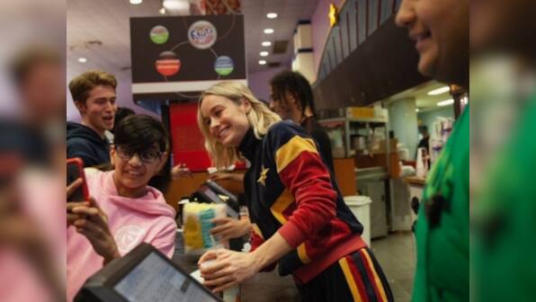 Captain Marvel audience at Clifton movie theater had a surprise visitor in Brie Larson during opening weekend show