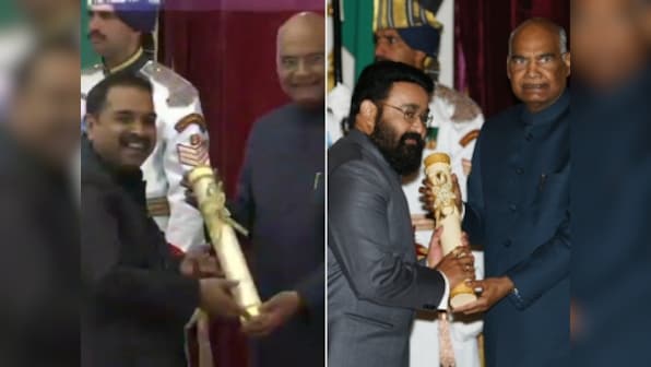 Padma Awards 2019: Ram Nath Kovind presents honours to Mohanlal, Prabhu Deva, Manoj Bajpayee, Shankar Mahadevan