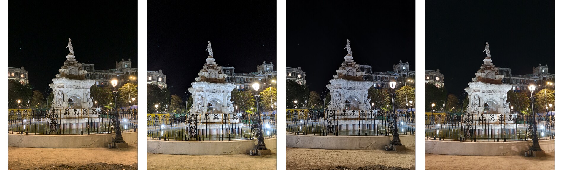 L to R: iPhone XR, Pixel 3 XL, Mate 20 Pro, Galaxy S10 Plus. Image: Tech2/ Sheldon Pinto