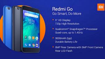 Xiaomi to announce the Redmi Go smartphone in India on 19 March