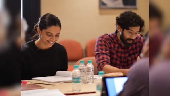 Chhapaak: Deepika Padukone shares behind-the-scenes photo with Vikrant Massey from film's first table read