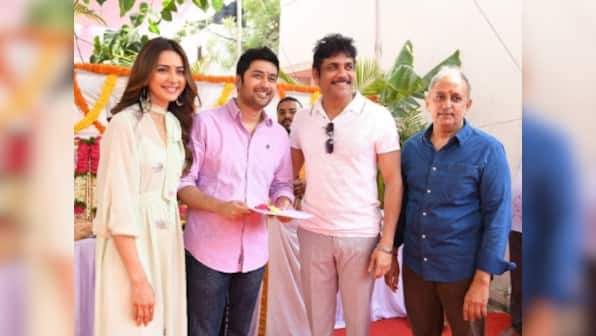 Manmadhudu 2: Sequel to Nagarjuna's 2002 blockbuster, starring Akkineni, Rakul Preet Singh, launched in Hyderabad