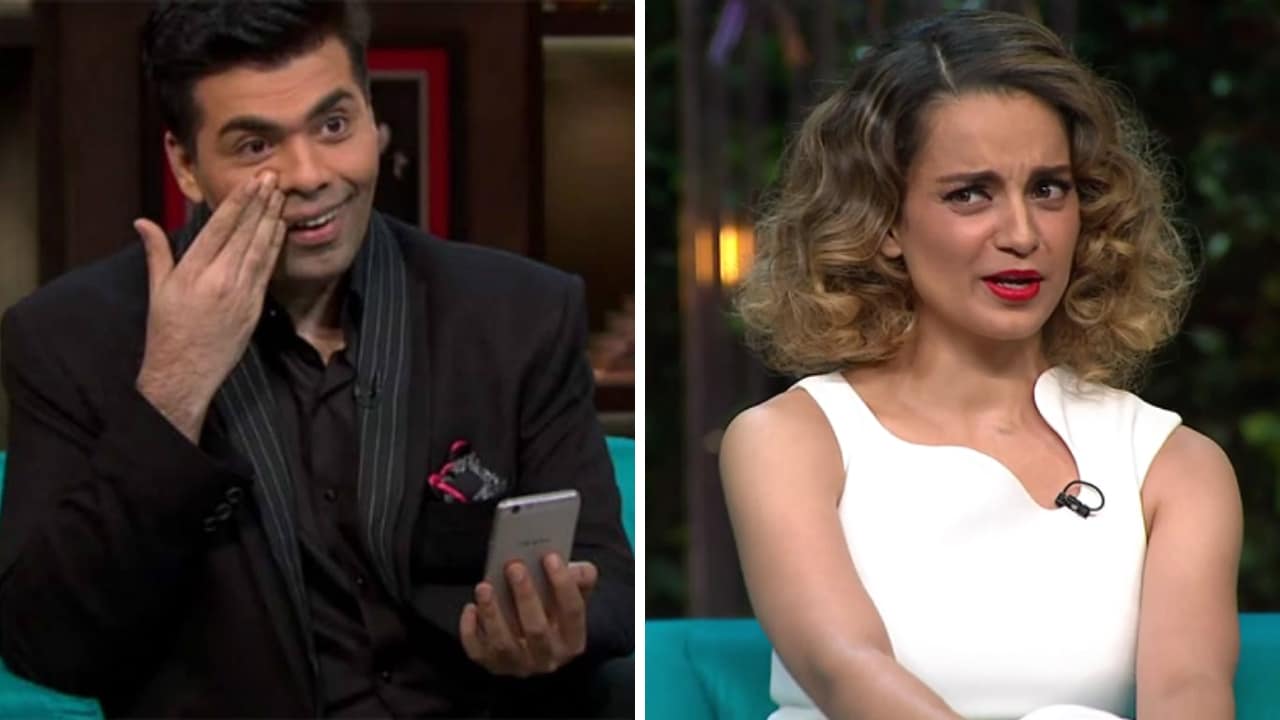Karan Johar says he would surely direct Kangana Ranaut, dubs her as one of the best actresses we have