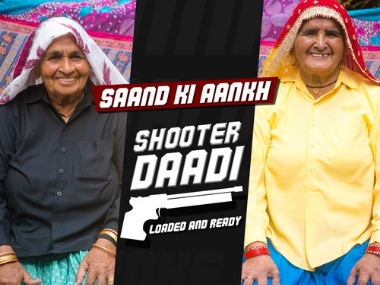 Watch: Saand Ki Aankh stars Bhumi Pednekar, Taapsee Pannu introduce the world's oldest sharpshooters Watch: Saand Ki Aankh stars Bhumi Pednekar, Taapsee Pannu introduce the world's oldest sharpshooters