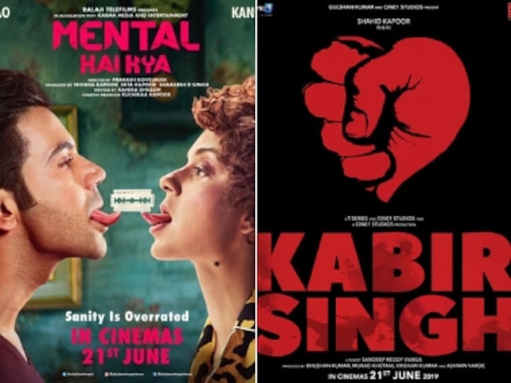 Mental Hai Kya to now clash with Shahid Kapoor, Kiara Advani's Kabir Singh on 21 June