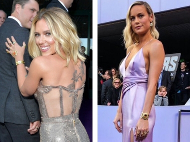 Avengers: Endgame — Twitter is obsessed with Scarlett Johansson, Brie Larson's Infinity Stone-inspired jewellery Avengers: Endgame — Twitter is obsessed with Scarlett Johansson, Brie Larson's Infinity Stone-inspired jewellery