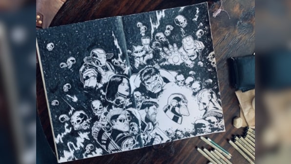 Avengers: Endgame — Fans assemble to create MCU-inspired artwork to commemorate Marvel's Phase 3 finale
