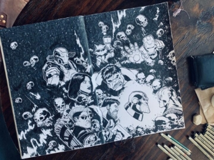 Avengers: Endgame — Fans assemble to create MCU-inspired artwork to commemorate Marvel's Phase 3 finale