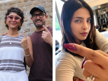 Lok Sabha Election 2019 Phase 4 Voting: Aamir Khan, Priyanka Chopra, Kareena Kapoor cast votes in Mumbai Lok Sabha Election 2019 Phase 4 Voting: Aamir Khan, Priyanka Chopra, Kareena Kapoor cast votes in Mumbai