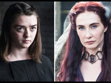 Game of Thrones season 8 episode 3: Fans react to Melisandre's prophecy about Arya 'shutting brown, green, blue eyes' Game of Thrones season 8 episode 3: Fans react to Melisandre's prophecy about Arya 'shutting brown, green, blue eyes'