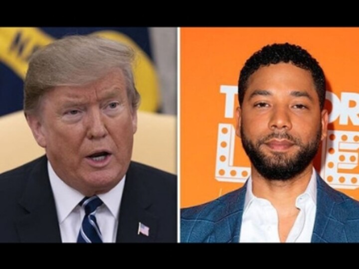 Donald Trump objects to Jussie Smollett's 'It's a MAGA country' statement, calls him a 'third rate actor'