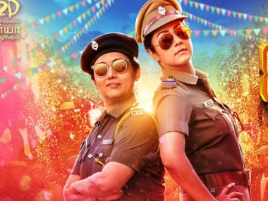 Jackpot first look: Jyothika and Revathi play cops in Suriya's Tamil comedy entertainer Jackpot first look: Jyothika and Revathi play cops in Suriya's Tamil comedy entertainer