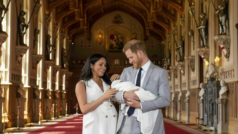 Prince Archie receives blessings from Mumbais famed dabbawalas with a set of silver jewellery