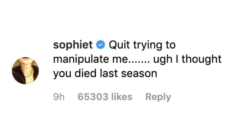 Sophie Turner leaves hilarious comment on Nick Jonas MET Gala post comparing his look with Petyr Baelish