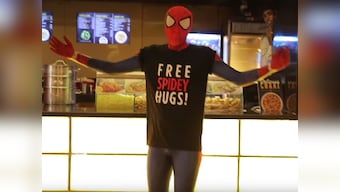 Watch: Post Avengers Endgame, fans dressed as Spider-Man give free hugs to heartbroken viewers