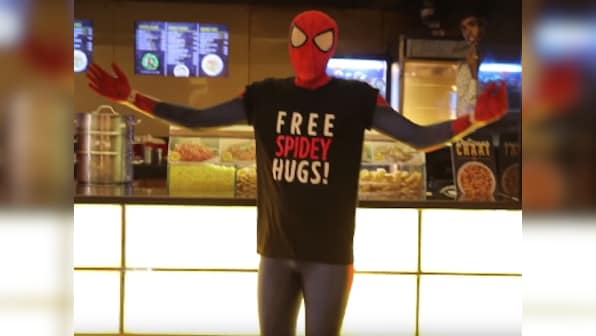 Watch: Post Avengers Endgame, fans dressed as Spider-Man give free hugs to heartbroken viewers