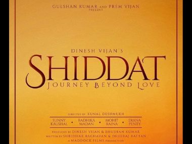 Dinesh Vijan announces Shiddat — Journey Beyond Love; film to go on floors in September Dinesh Vijan announces Shiddat — Journey Beyond Love; film to go on floors in September
