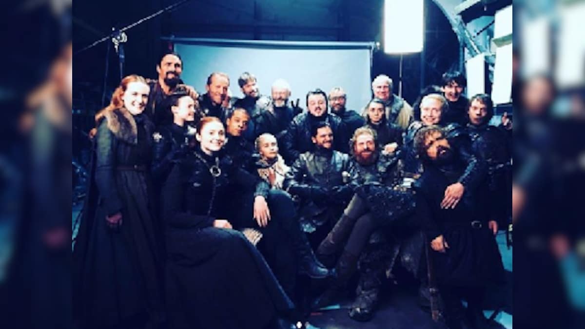 Game of Thrones stars pay emotional tribute to HBO's mammoth fantasy series as finale episode airs