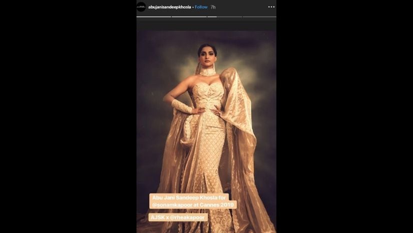 Cannes 2019: Sonam Kapoor dazzles in a ruffled Valentino dress on red carpet, goes vintage gold for another look