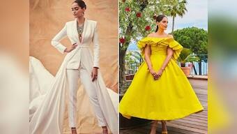 Cannes 2019: Sonam Kapoor dazzles in Ashi Studio gown, Ralph & Russo couture tuxedo on day 3