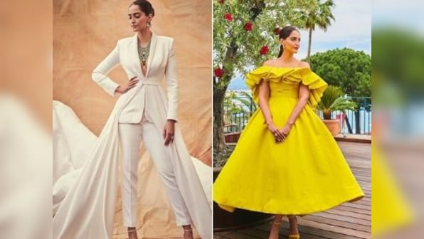 Cannes 2019: Sonam Kapoor dazzles in Ashi Studio gown, Ralph & Russo couture tuxedo on day 3